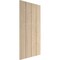 Ekena Millwork Rustic Four Board Joined Board-n-Batten Sandblasted Faux Wood Shutters w/No Batten, 22W x 24H, PR SHUBJN22X24SDPR - alternate 11